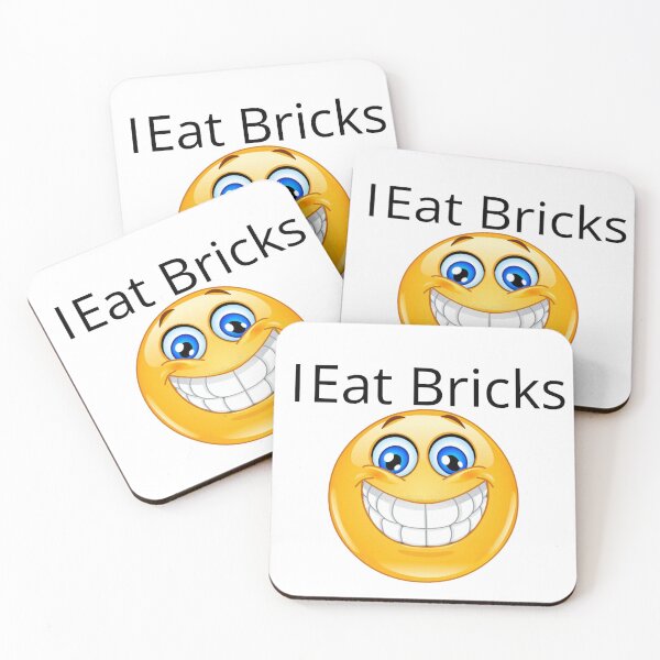 Item preview, I Eat Bricks designed and sold by For-The-Fans.