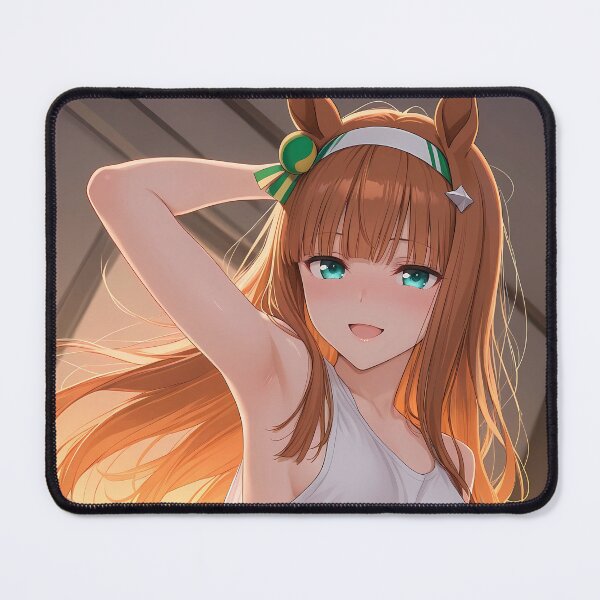 Item preview, Silence Suzuka Charming Evening Uma Musume Pretty Derby Anime Girl designed and sold by PMartistStudio.