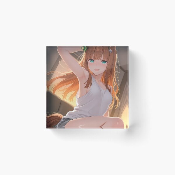 Item preview, Silence Suzuka Charming Evening Uma Musume Pretty Derby Anime Girl designed and sold by PMartistStudio.