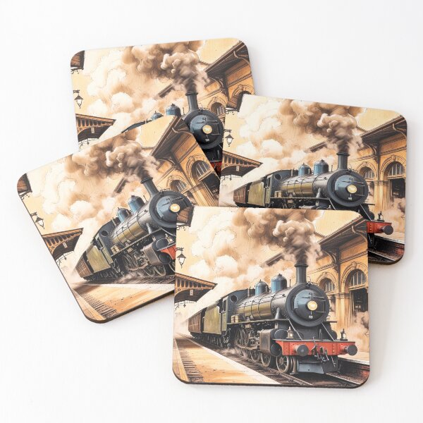Item preview, Timeless Locomotive Aesthetic – Vintage Inspired Minimal Style designed and sold by semenol.