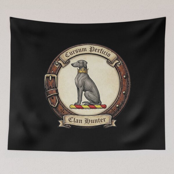 Item preview, Clan Hunter Crest designed and sold by BagTown Clans.