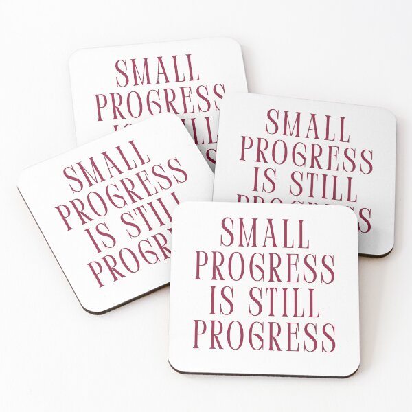 Item preview, Small Progress Is Still Progress – Minimalist Motivational Typography designed and sold by WS Studio.
