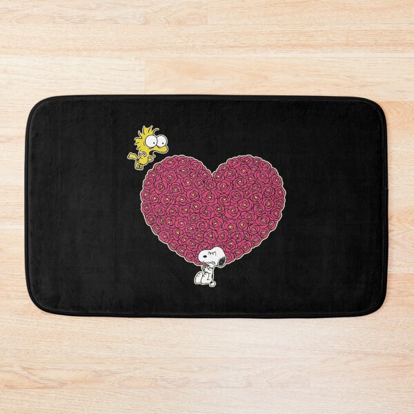 Item preview, Grumpy Snoopy Giant Rose Heart Shocked Woodstock Parody designed and sold by DamianRoy88.