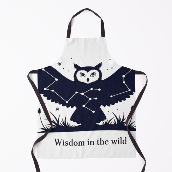Item preview, Wisdom in the Wild – Cosmic Owl Illustration designed and sold by Cristhian Almanza.