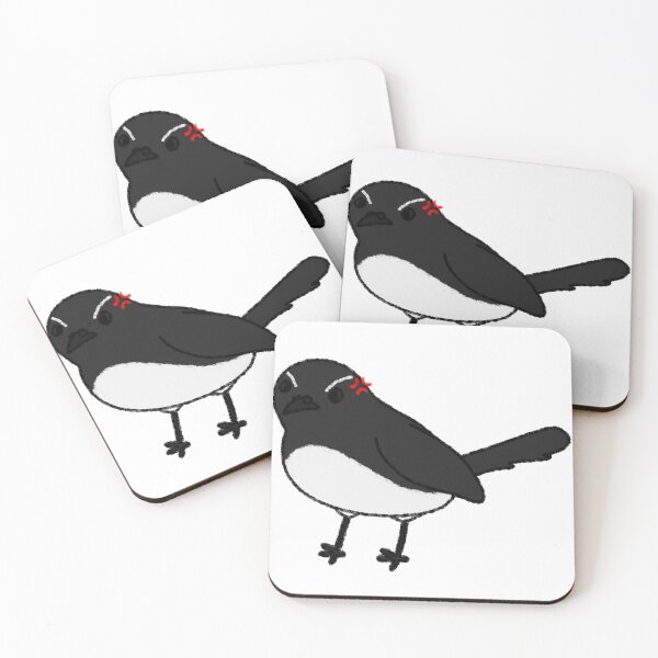 Item preview, Angry Willie Wagtail designed and sold by GeneralGameBird.