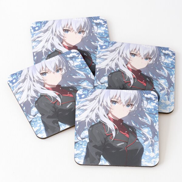 Item preview, Erika Itsumi Girls Und Panzer Winter Snow Silver Hair designed and sold by PMartistStudio.