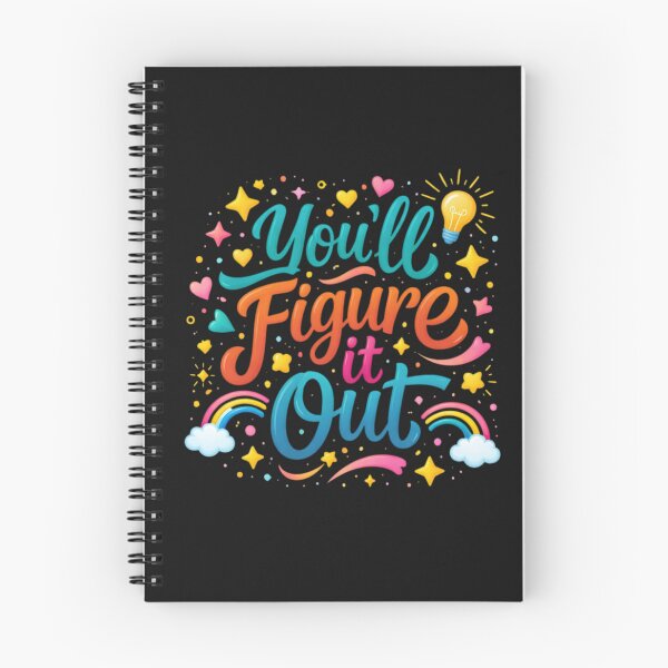 Item preview, You'll Figure It Out – Motivational Quote Typography Design | Positive Affirmation Aesthetic designed and sold by Sanika arts .