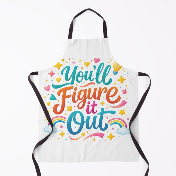 Item preview, You'll Figure It Out – Motivational Quote Typography Design | Positive Affirmation Aesthetic designed and sold by Sanika arts .