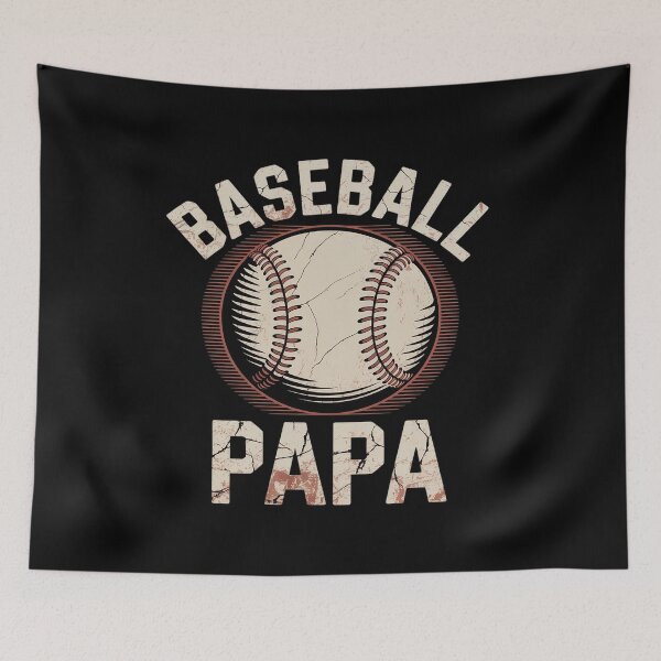 Item preview, Baseball Papa Grandpa Papa Of A Baseball Player designed and sold by Rrettgison.