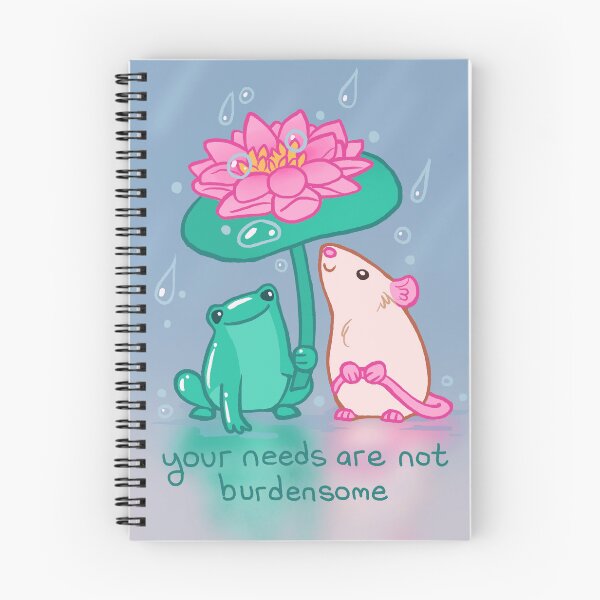 Item preview, "Your Needs Are Not Burdensome" Frog and Mouse designed and sold by thelatestkate.