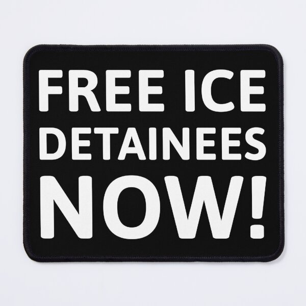 Item preview, Free ICE detainees now! designed and sold by Rachel the Artist .