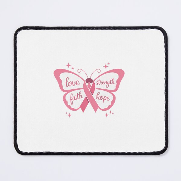 Item preview, Breast Cancer Awareness Women Encouraging Butterfly Ribbon designed and sold by Rrettgison.