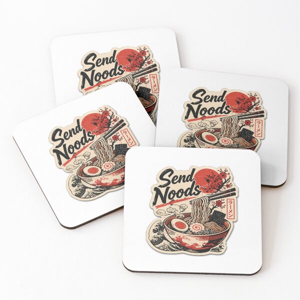 Item preview, Send noods with ramen vibes designed and sold by AmbiM.
