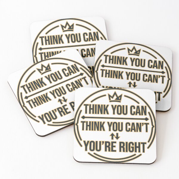 Item preview, Think You Can Think You Can't You're Right designed and sold by Old Man Athletics.