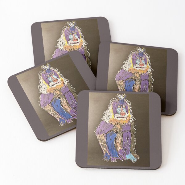 Item preview, mandrill designed and sold by junehog.