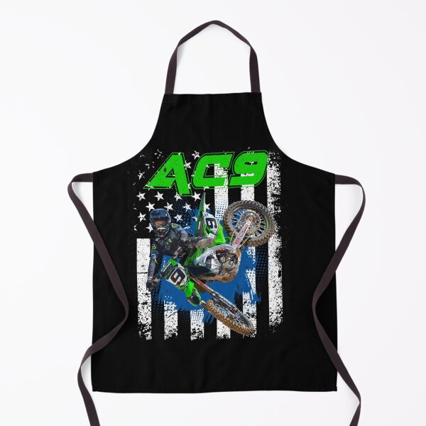 Item preview, Motocross Rider AC9 Dirt Bike USA Tee designed and sold by FroggyBaBoy.