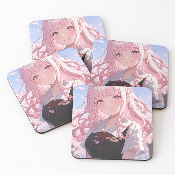 Item preview, Chika Fujiwara Kaguya Sama Love Is War Cherry Blossom Spring Smile designed and sold by PMartistStudio.