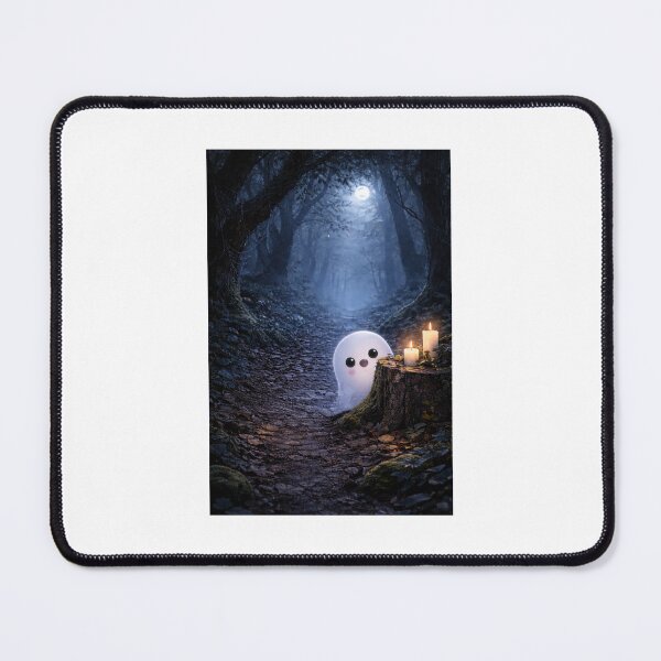 Item preview, Adorable Ghost Candlelit Forest designed and sold by DarkRivae.