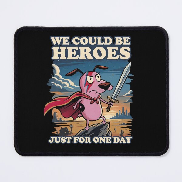 Item preview, Courageous Starman: We Could Be Heroes Retro Mashup designed and sold by Furtivo Vzla.