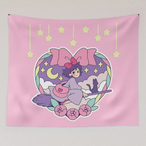Item preview, Kiki and her cat Jiji designed and sold by JarquinDD.