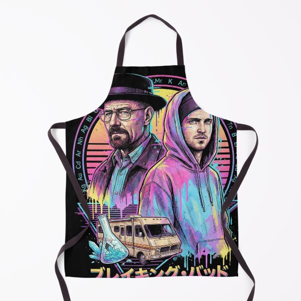 Item preview, Breaking Bad RV Camper Walter White and Jesse Pinkman Art Vaporwave Synthwave designed and sold by Senpaiwaves.