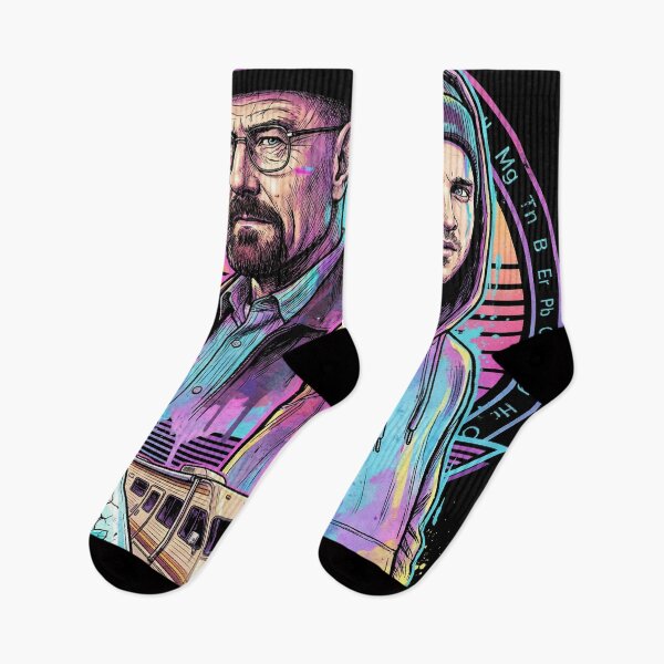 Item preview, Breaking Bad RV Camper Walter White and Jesse Pinkman Art Vaporwave Synthwave designed and sold by Senpaiwaves.