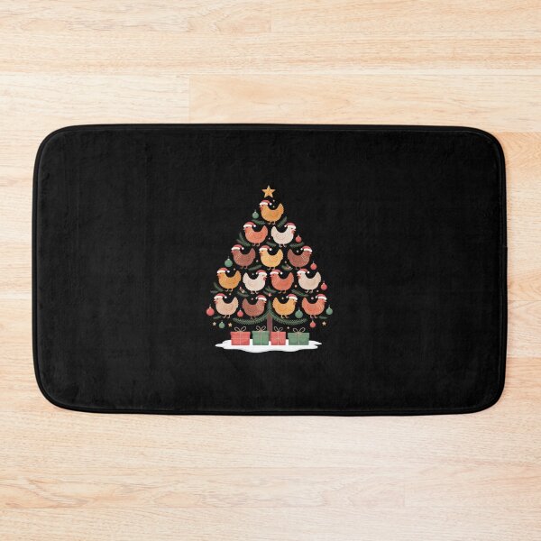 Item preview, Festive Chicken Christmas Tree for Holiday  designed and sold by Rrettgison.