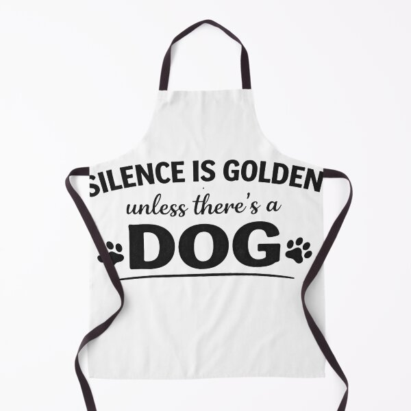 Item preview, Silence Is Golden Unless There’s a Dog – Funny Introvert Dog Lover Quote T-Shirt designed and sold by DesignsWithRM.