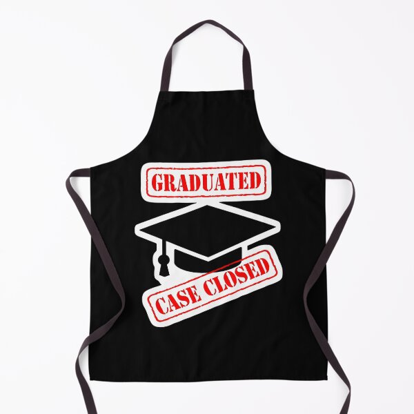 Item preview, Funny Graduated Case Closed Sticker – Sarcastic Graduation Humor Design designed and sold by FestivityFinds.