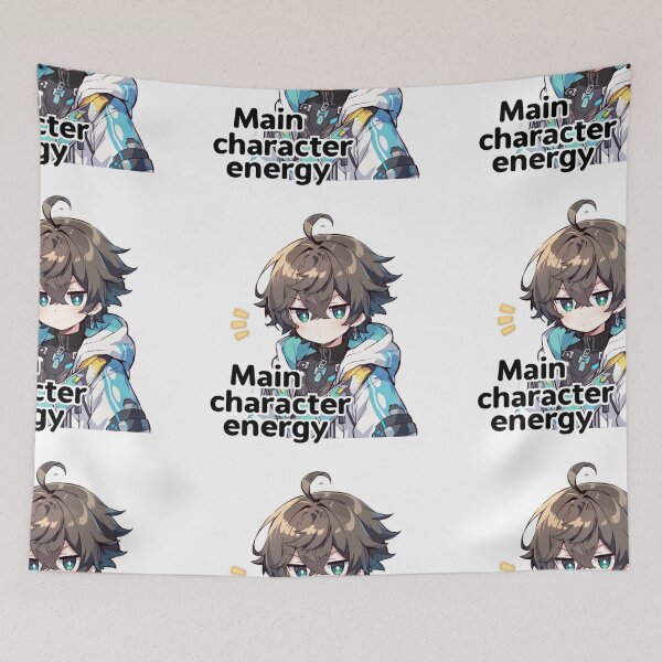 Item preview, Main character energy  designed and sold by MendaciousMina.
