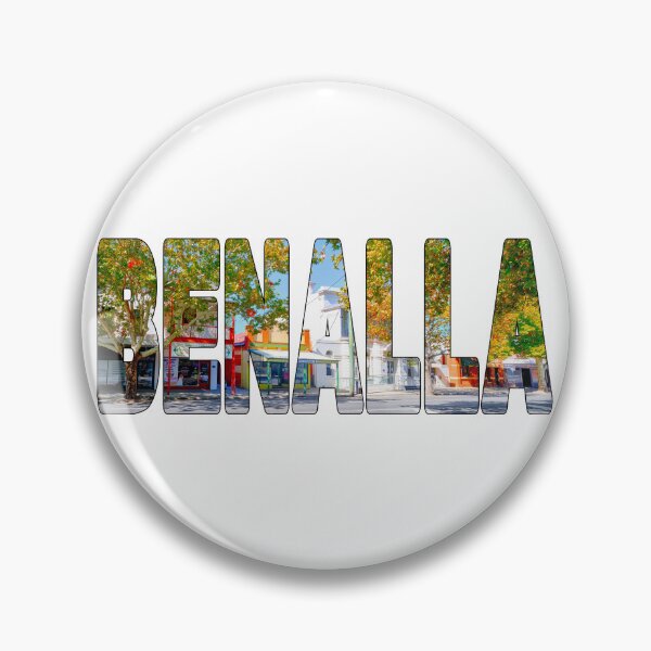 Item preview, BENALLA - Victoria Historic Town Main Street on a Beautiful Day designed and sold by Adam Gormley.