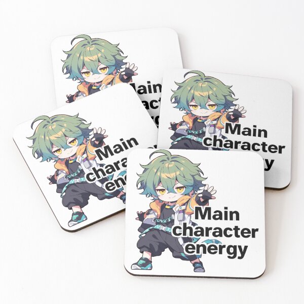 Item preview, Main character energy  designed and sold by MendaciousMina.