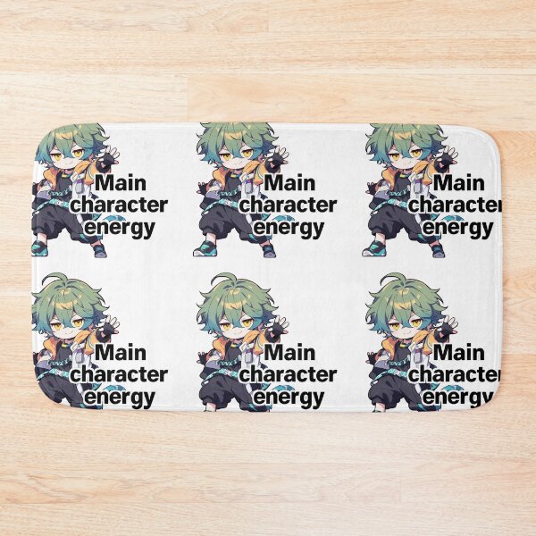 Item preview, Main character energy  designed and sold by MendaciousMina.