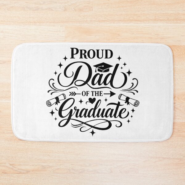 Item preview, Proud Dad of the Graduate T-Shirt – Emotional Graduation Gift for Father designed and sold by FestivityFinds.