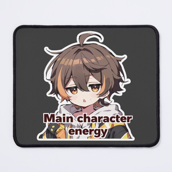Item preview, Main character energy  designed and sold by MendaciousMina.