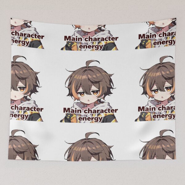 Item preview, Main character energy  designed and sold by MendaciousMina.