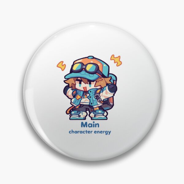 Item preview, Main character energy  designed and sold by MendaciousMina.