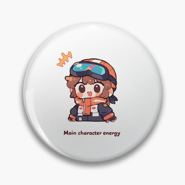 Item preview, Main character energy  designed and sold by MendaciousMina.