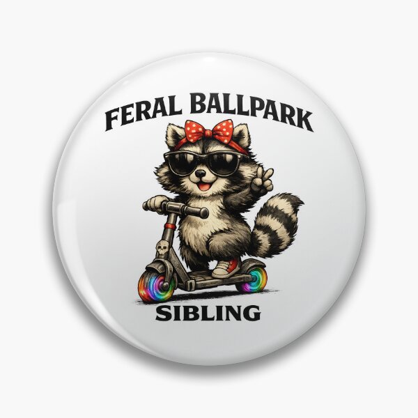 Item preview, Feral Ballpark Sibling  designed and sold by JODYSMORGAN.