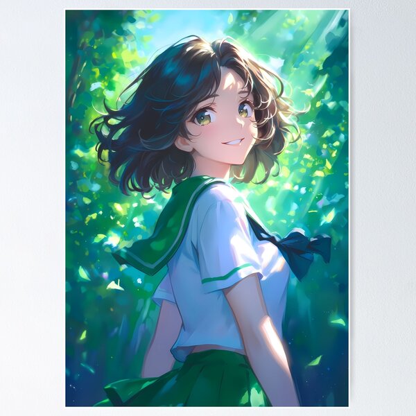 Item preview, Yukari Akiyama Girls Und Panzer Forest Glow designed and sold by earlobejerk.
