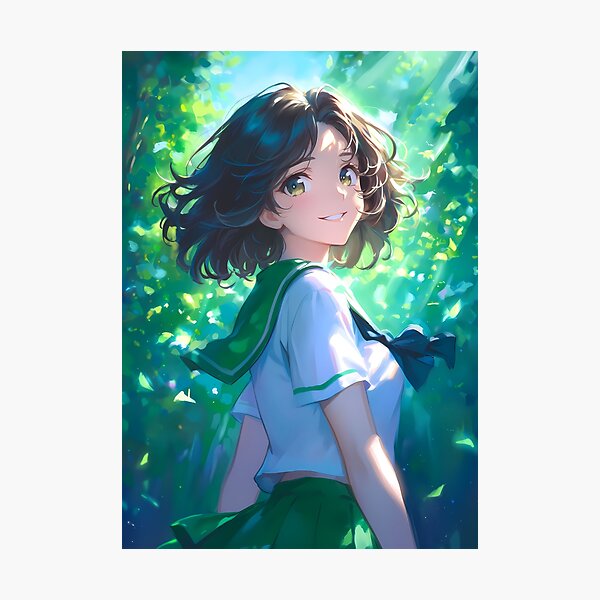 Item preview, Yukari Akiyama Girls Und Panzer Forest Glow designed and sold by earlobejerk.