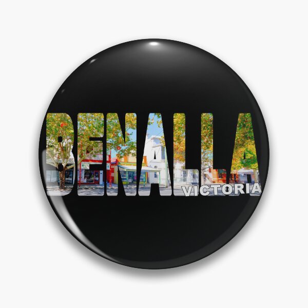 Item preview, BENALLA Victoria Historic Town Main Street on a Beautiful Autumn Day designed and sold by Adam Gormley.
