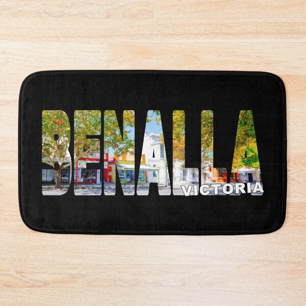 Item preview, BENALLA Victoria Historic Town Main Street on a Beautiful Autumn Day designed and sold by Adam Gormley.