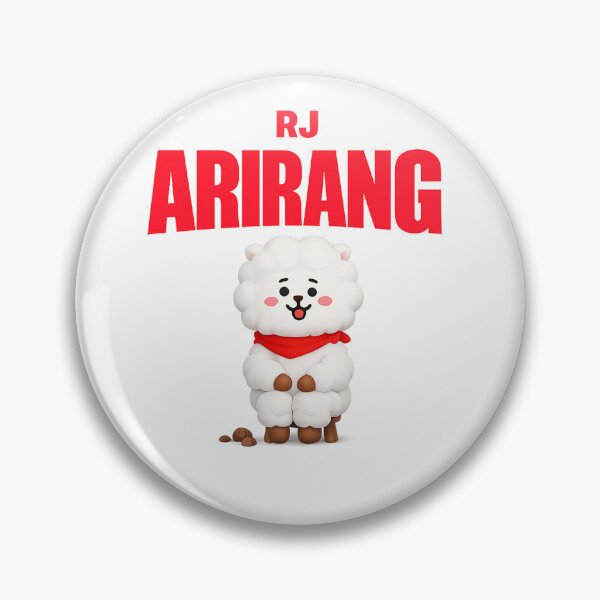 Item preview, BT21 RJ Arirang Bts — Cute BT21 Sticker designed and sold by Crazy-universe.