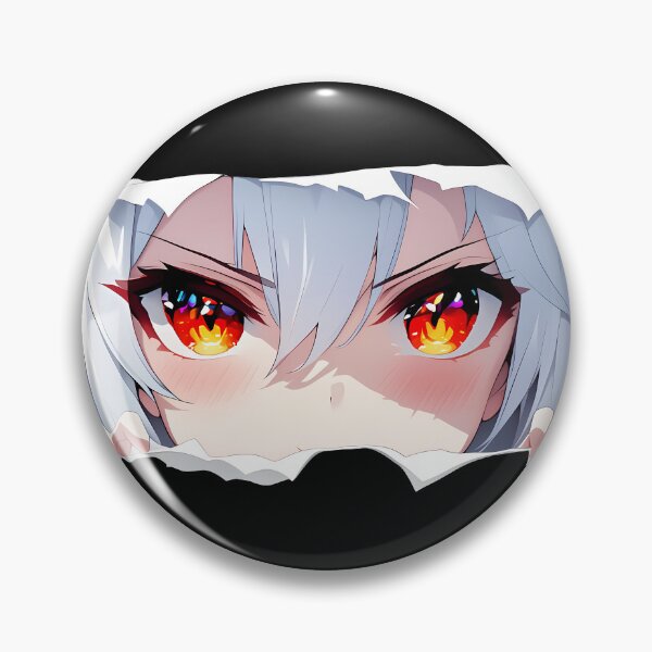 Item preview, Taihou Azur Lane Ripped Paper Peeking Eyes Closeup designed and sold by PMartistStudio.