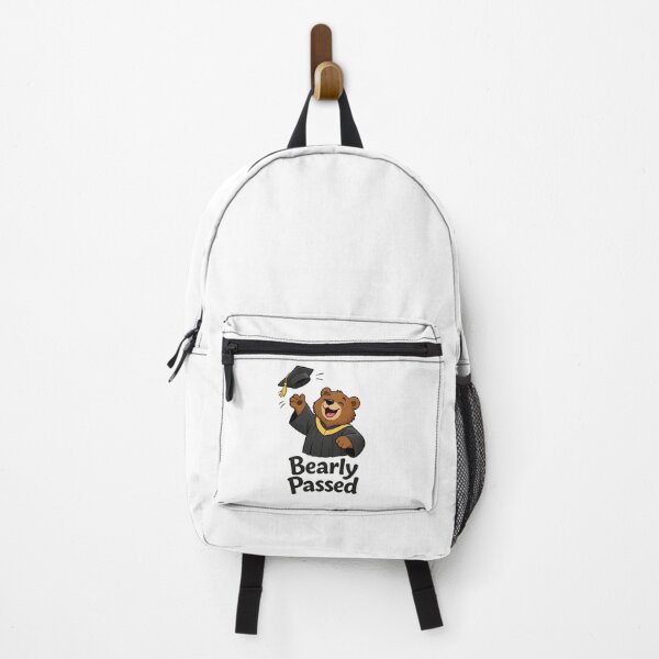 Item preview, Bearly Passed Funny Graduation T-Shirt with Cute Bear Cap Toss Design designed and sold by FestivityFinds.