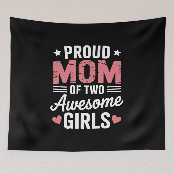 Item preview, Mother of Two 2 Girls Mother of 2 Boys Mother's Day designed and sold by Rrettgison.