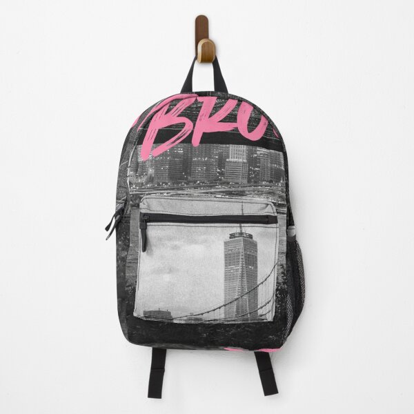 Item preview, Brooklyn NYC Pink Brush Typography designed and sold by Quiet Sun.
