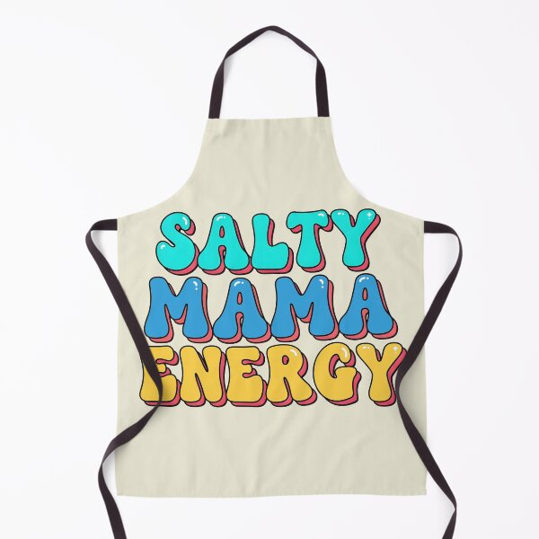 Item preview, Salty Mama Energy – Bold Beach Mom Typography Design designed and sold by Sea Gem.