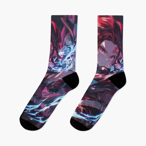 Item preview, Tanjiro Kamado Demon Slayer Neon Focus Aura designed and sold by earlobejerk.